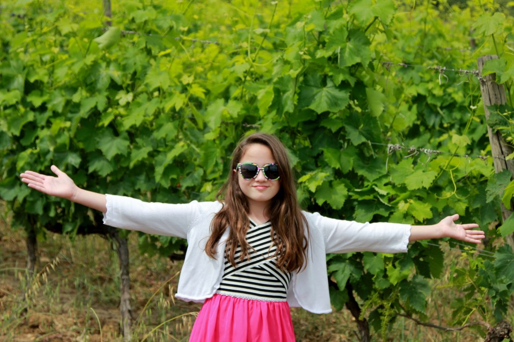 Channeling her Italian